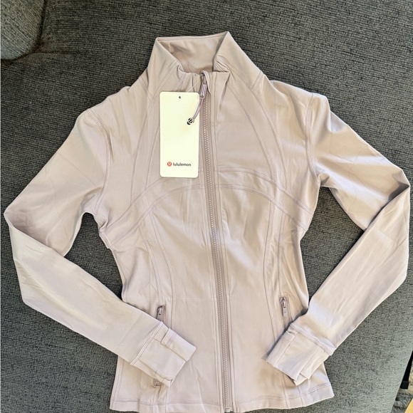 Lululemon Define Jacket and Flared Leggings Set Light Mauve Taupe Not for Sale - Picture 2 of 10